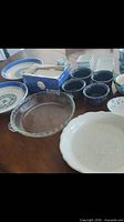 Group shot of all dishware on table