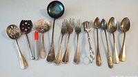 Group shot of all utensils laid out