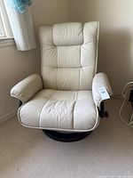 Front view showing overall condition and seat cushioning