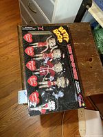 Overall boxed set of three Betty Boop collectible dolls shown in original packaging with branding and item labeling visible.