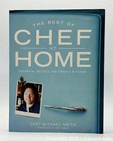 Front cover of the cookbook showing title, author, and design.