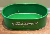 Tub exterior showing branding and overall condition