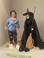 Photo of both Franklin Heirloom dolls side by side, showing details and height