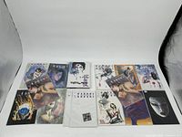 Wide view showing all 14 Kabuki comic books arranged in two rows, displaying front covers.