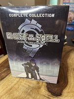 Front view of sealed Ghost in the Shell Stand Alone Complex Complete Collection box showing Major Motoko Kusanagi artwork.