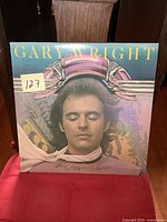 Front cover of the vintage Gary Wright Dream Weaver vinyl LP showing the artwork and artist name prominently.