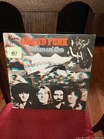 Front cover of the vinyl album showing psychedelic graphics and band name and album title.