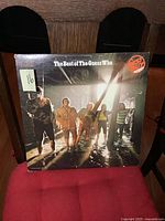 Front cover of 'The Best Of The Guess Who' album showing band members and album title.