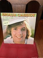 Front cover featuring Shaun Cassidy wearing a white sailor hat and smiling.