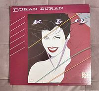 Front cover showing title, artist, Patrick Nagel artwork