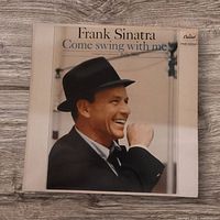 Front cover of Frank Sinatra "Come Swing With Me" LP showing jacket condition and clear sleeve