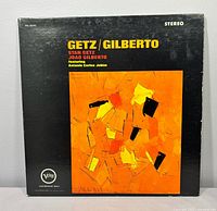 Front cover of Getz/Gilberto LP showing artwork and catalog details