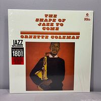 Front cover of sealed 180 g re-issue LP