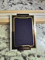 Front of Panini Anthology Ryan Johansen hockey card with dark blue game-used jersey swatch.