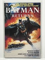 Front cover view of Batman Returns comic showing detailed artwork and title.