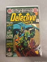 Front cover of Detective Comics #425, showing Batman and Jason Bard references