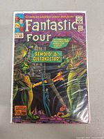 Front cover of the Fantastic Four comic book issue #37 showing the full cover art and title.