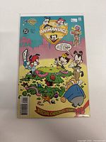 Front cover of the Animaniacs Special Christmas Issue comic book showing the main characters and holiday-themed artwork.