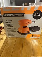 Retail box front showing Certified branding, model, amperage, and features