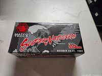 Original outer event-themed box showing dates October 29-31, 1999, and Matco Tools Supernationals branding.