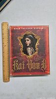 Front cover of the hardcover book showing Kat Von D portrait and title.