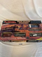 Original box front showing Lionel Iron Horse Freight branding and visible car windows