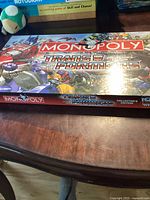Box of Monopoly Transformers Collector's Edition showing character graphics and branding.