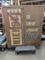 Front view of the cabinet showing the brown metal exterior with 'NIEHOFF' and 'THE TUNE-UP SPECIALIST ultra' logos