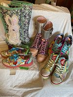 Group shot of all four pairs of shoes