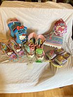 Group shot of all four footwear pairs