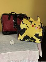 Front view showing both bags together