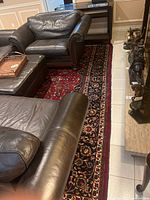 Full view under furniture showing overall pattern and size context