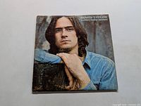 Front cover of James Taylor Sweet Baby James LP record showing portrait of the artist and album title.