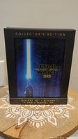 Front side of the Star Wars: The Force Awakens Collector's Edition box showing art and 3D Blu-ray format labeling.