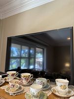 Front photo of Samsung TV showing screen and bezel.