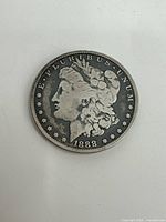 Obverse view showing Liberty head, date 1888, and E PLURIBUS UNUM inscription.