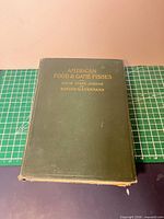Front cover showing title and cloth binding