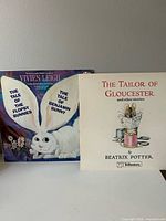 Front covers of both Beatrix Potter vinyl records