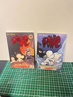 Front covers of both Bone graphic novels