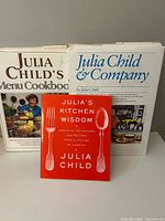 Front covers of all three cookbooks
