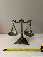 Front view showing full scale and measuring tape