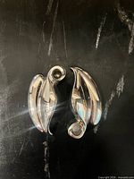 Top view of both candle holders showing design and finish