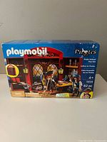 Front of sealed Playmobil Pirate Hideout Play Box 5658