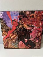 Front cover of Santana Abraxas gatefold LP