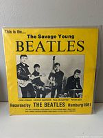 Front cover of The Savage Young Beatles LP