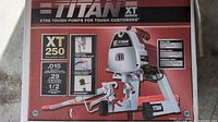 Original packaging box showing Titan XT series branding and model details