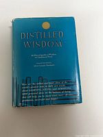 Front cover of Distilled Wisdom with dust jacket