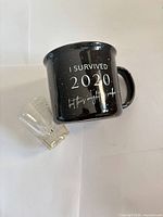 Mug and shot glass together