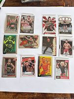 All 12 UFC cards laid out in 3×4 grid