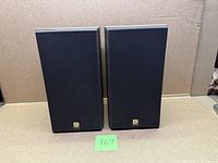 Front view with grilles on